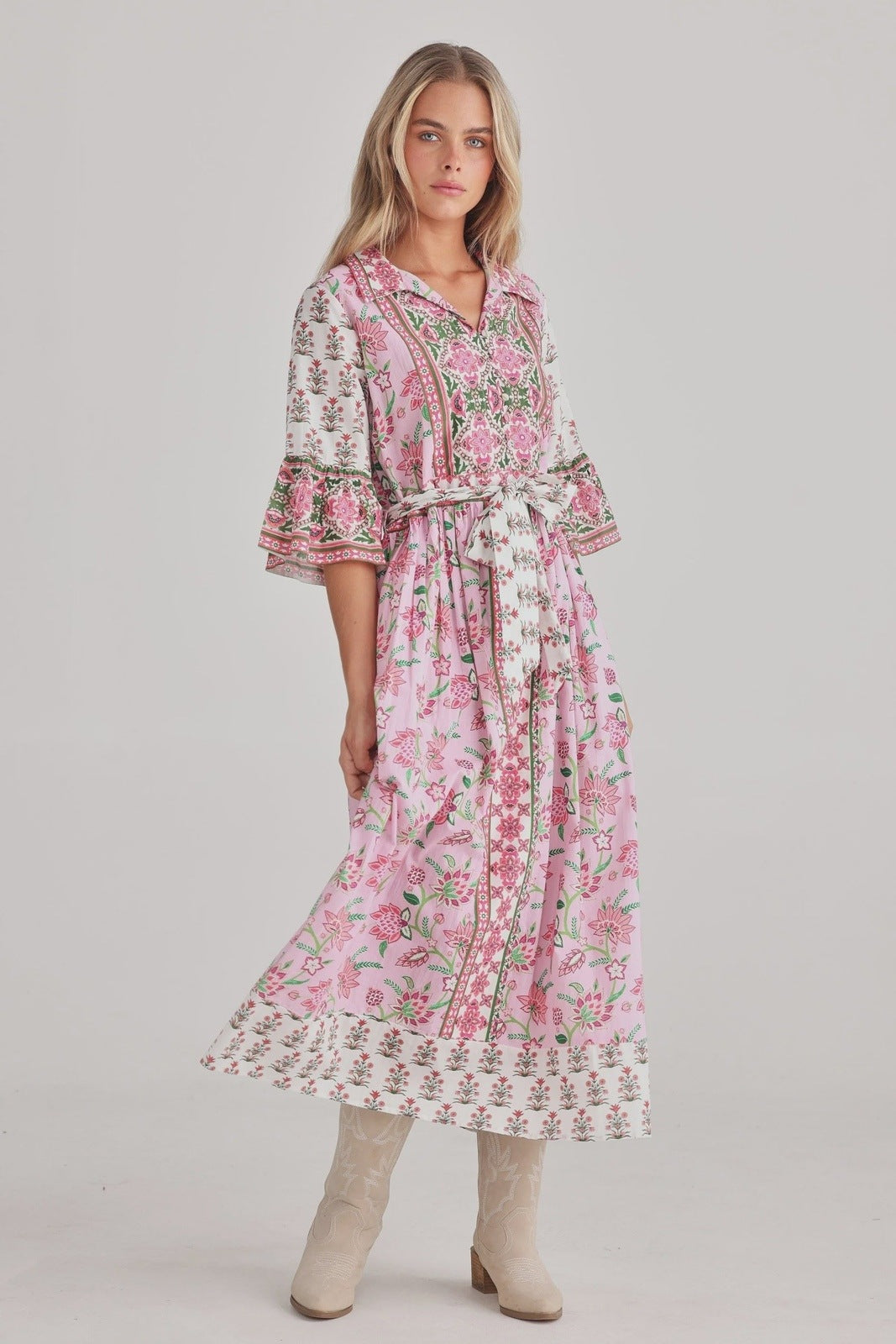 Talisman Jardin Dress Strawberry Fields