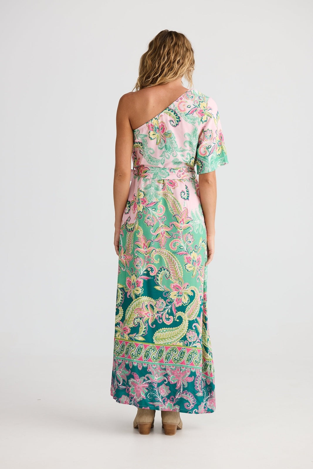 Talisman Cantina Asymmetrical Dress Paisley Dream