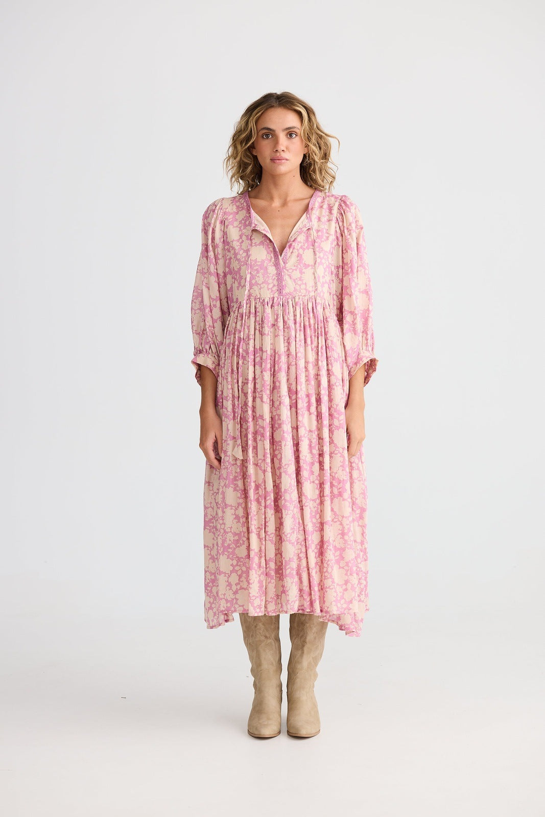 Talisman Wisteria Dress Meadow Muse