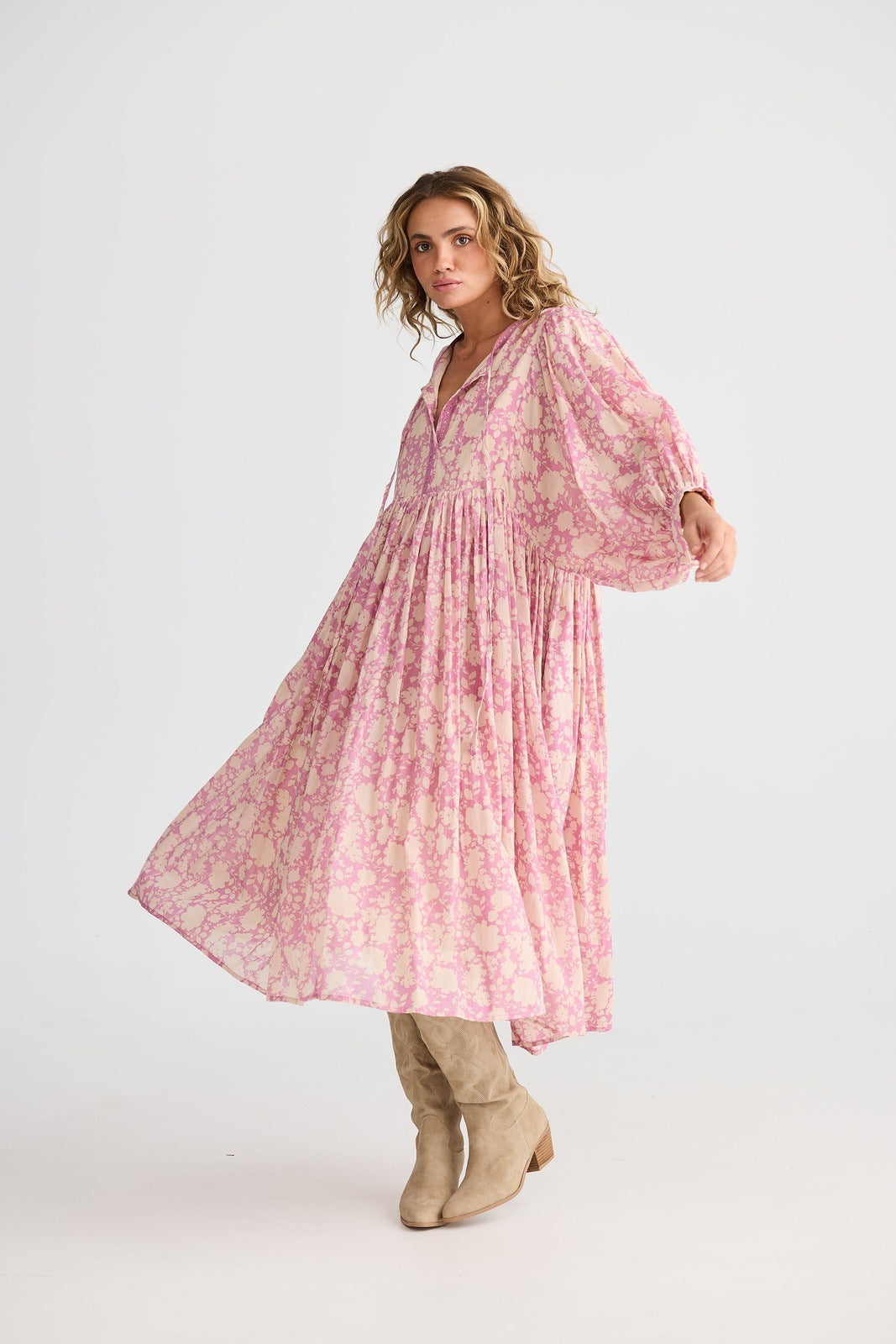 Talisman Wisteria Dress Meadow Muse