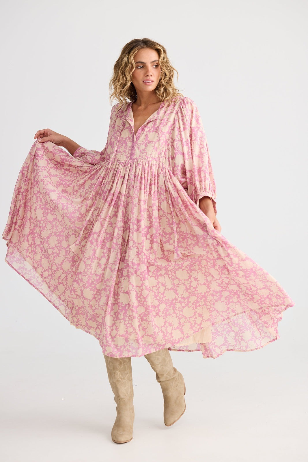 Talisman Wisteria Dress Meadow Muse