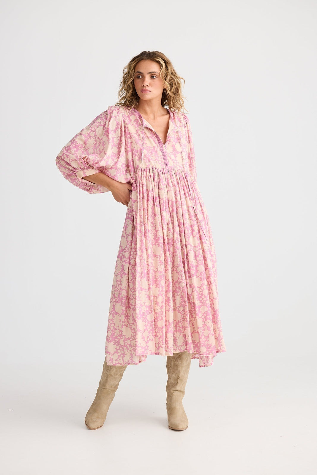 Talisman Wisteria Dress Meadow Muse