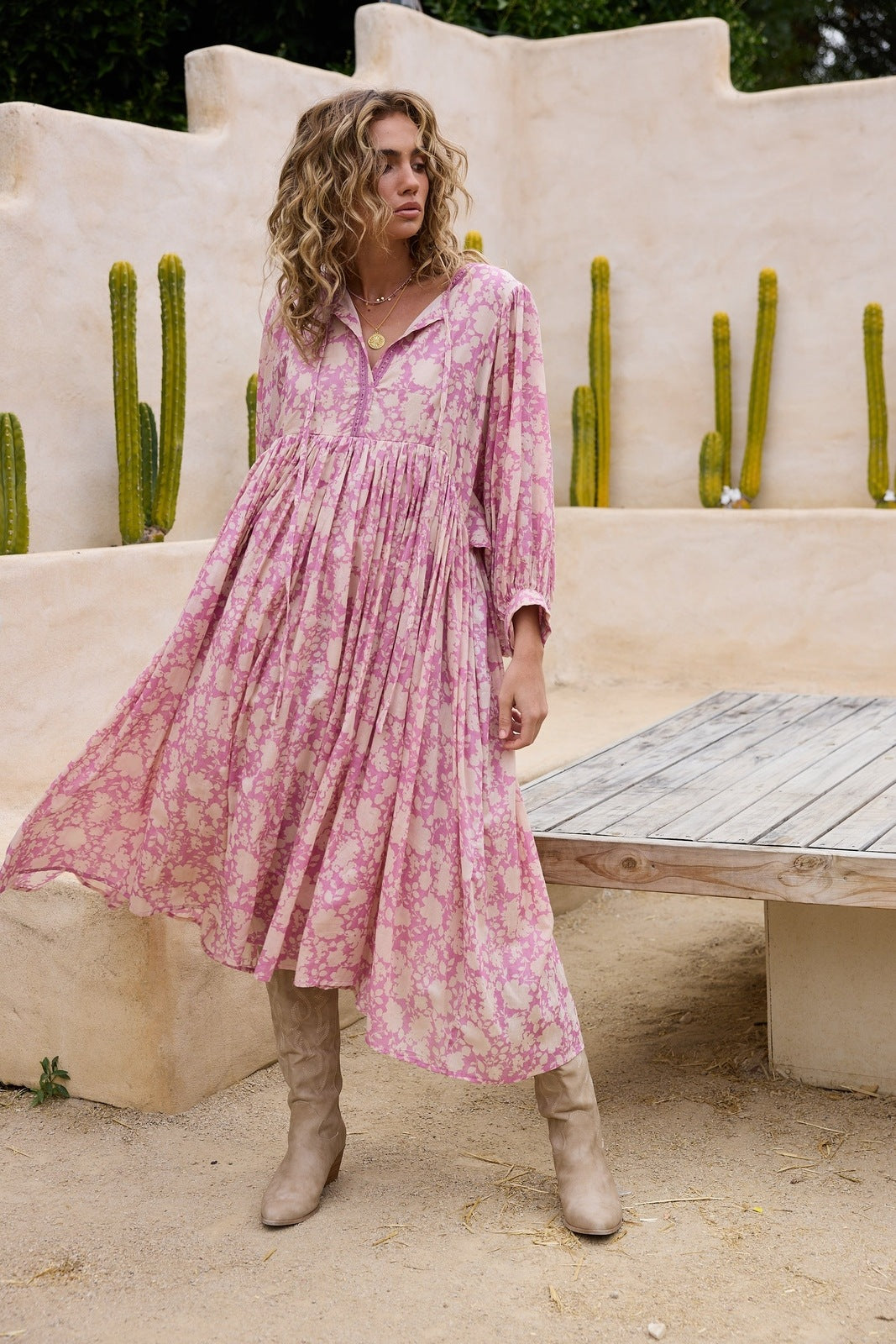 Talisman Wisteria Dress Meadow Muse