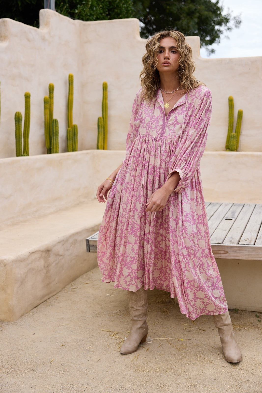 Talisman Wisteria Dress Meadow Muse