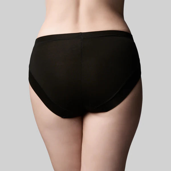 The Knicker Classic Bamboo Hi Cut Brief