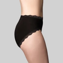 The Knicker Bamboo Lights Hi Cut Brief
