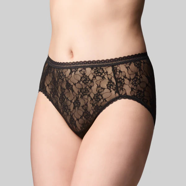The Knicker Lacies Hi Cut Brief