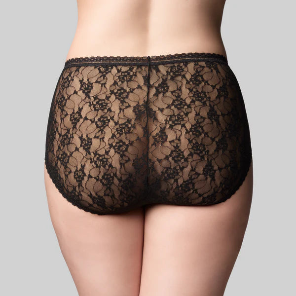 The Knicker Lacies Hi Cut Brief