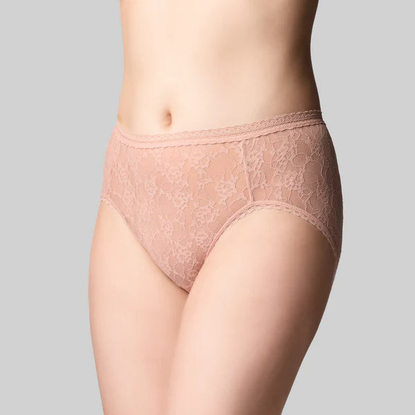 The Knicker Lacies Hi Cut Brief