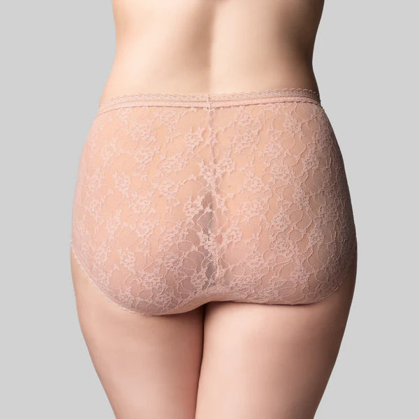 The Knicker Lacies Hi Cut Brief