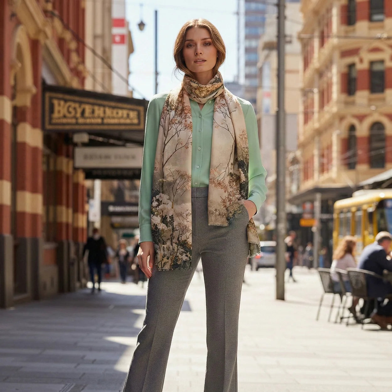The Scarf Company Wool Scarf Melina