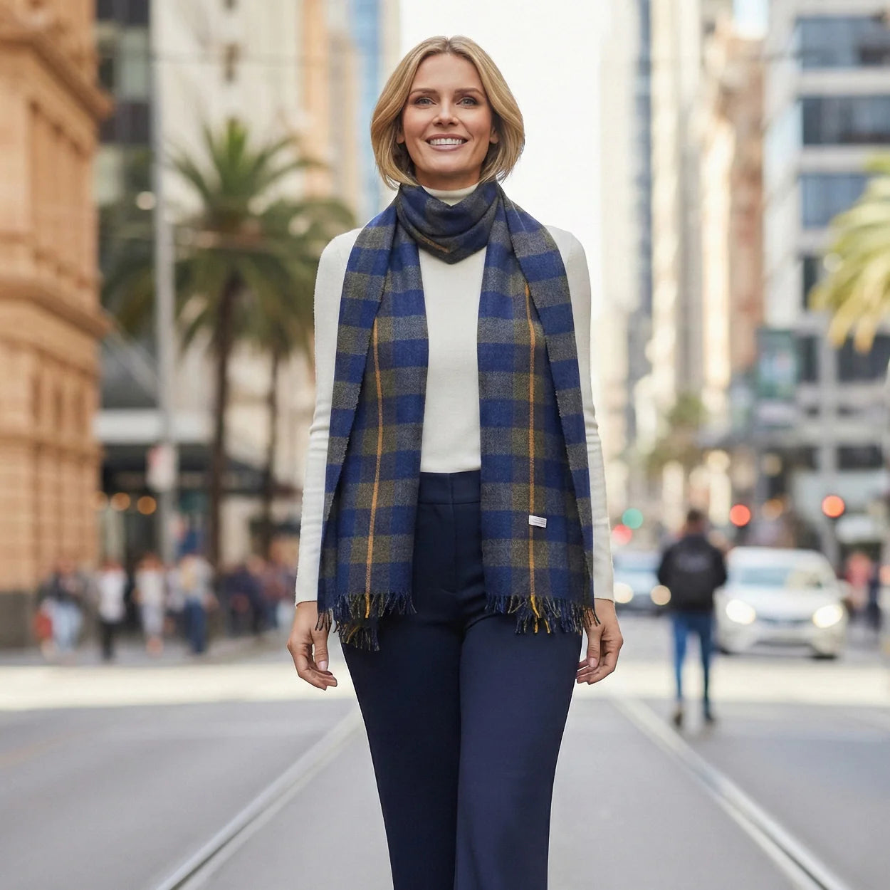 The Scarf Company Wool Scarf Mavis