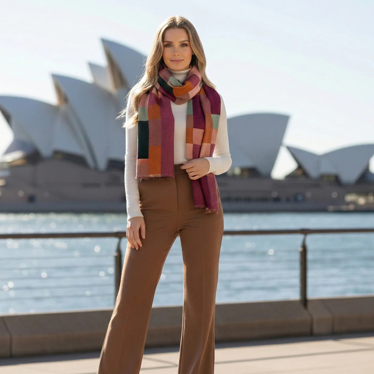 The Scarf Company Wool Scarf Rosalie