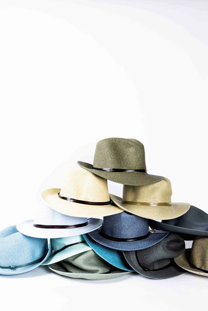 Travaux en Cours Boraslino Hat Leather Strap Almond