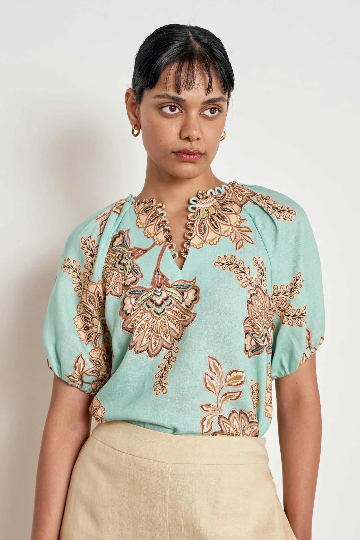Zoe Kratzmann Perceive Top Mint Kgari