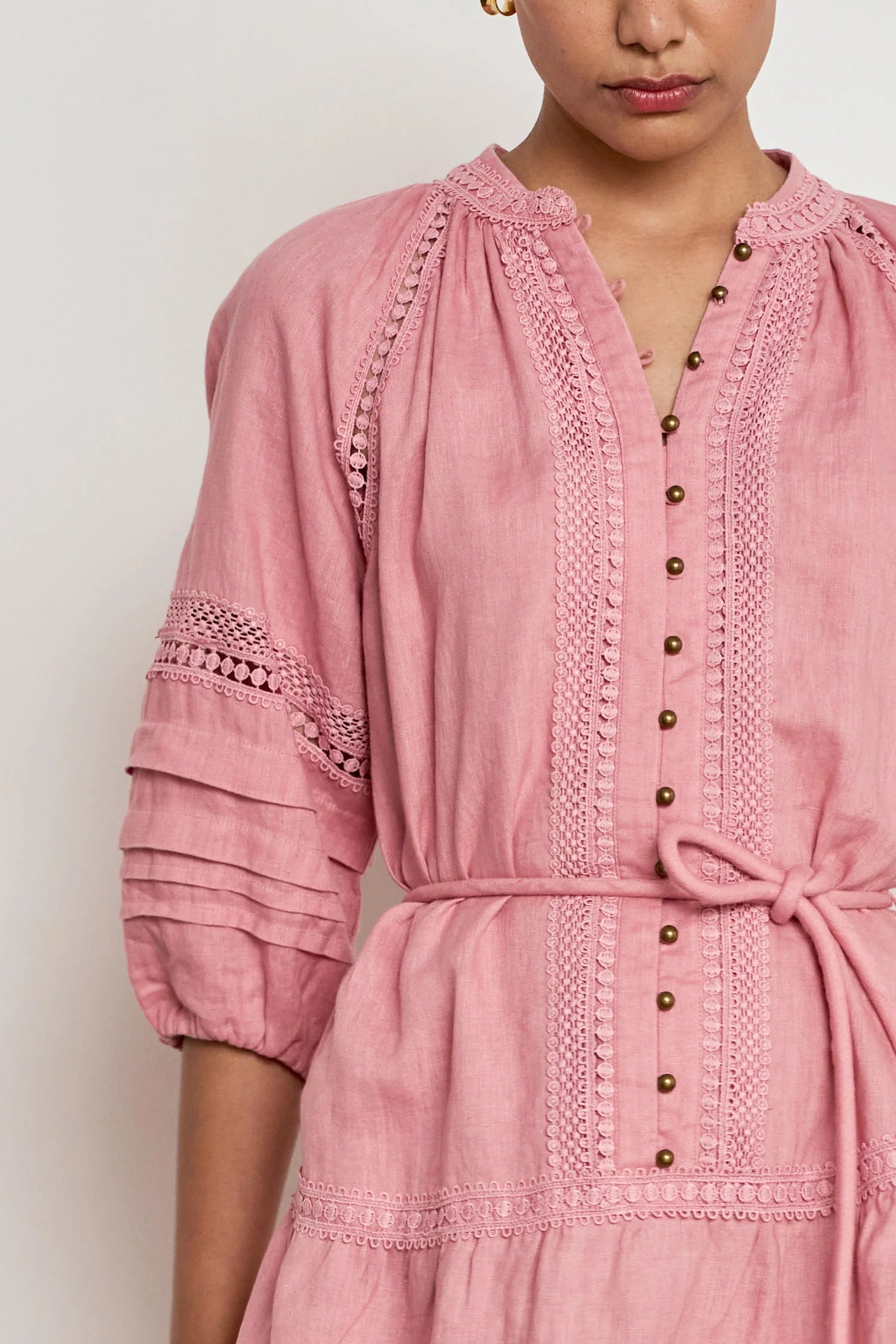 Zoe Kratzmann Jostle Dress Pink Clay