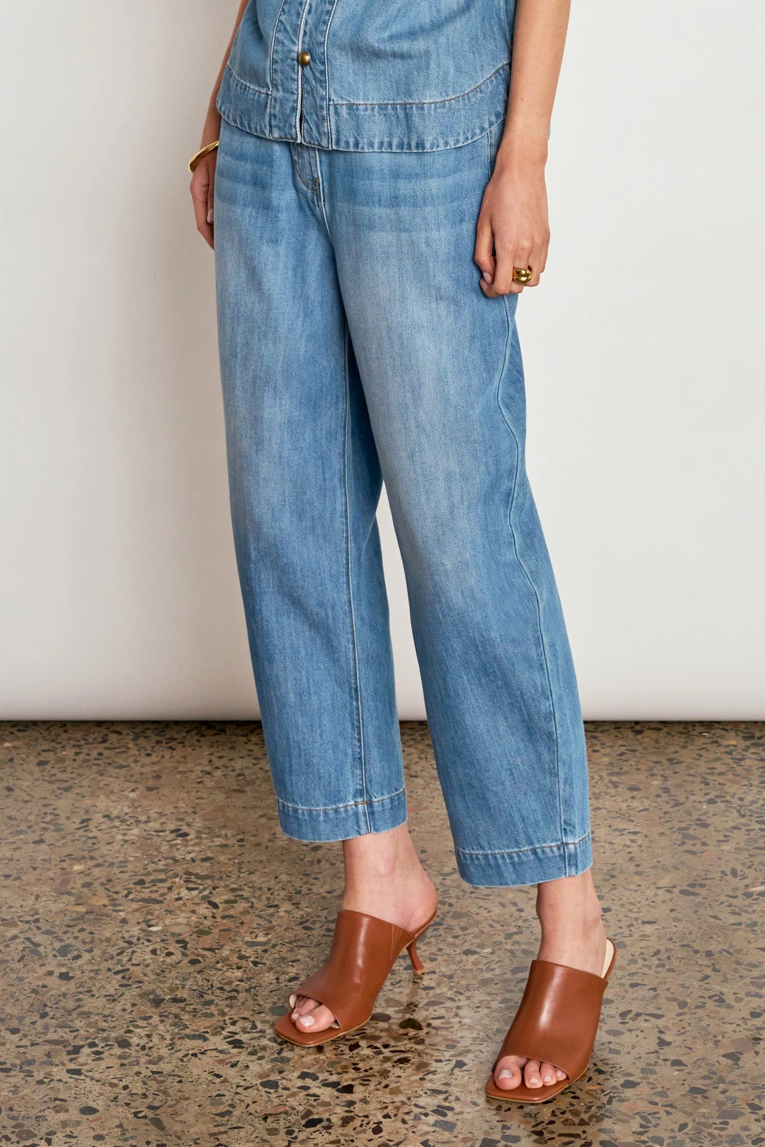 Zoe Kratzmann Ascend Pant Mid-Wash Denim