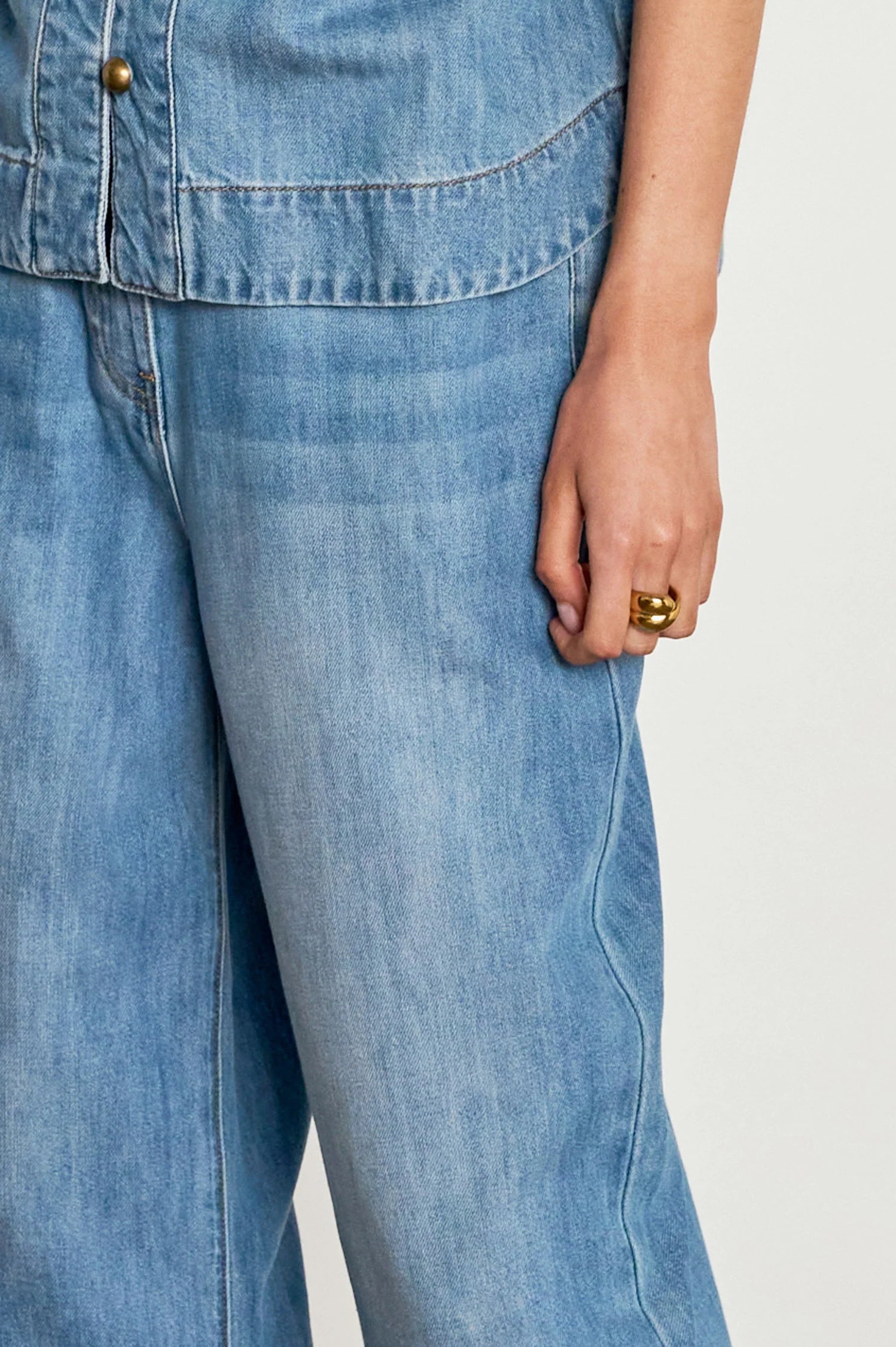Zoe Kratzmann Ascend Pant Mid-Wash Denim