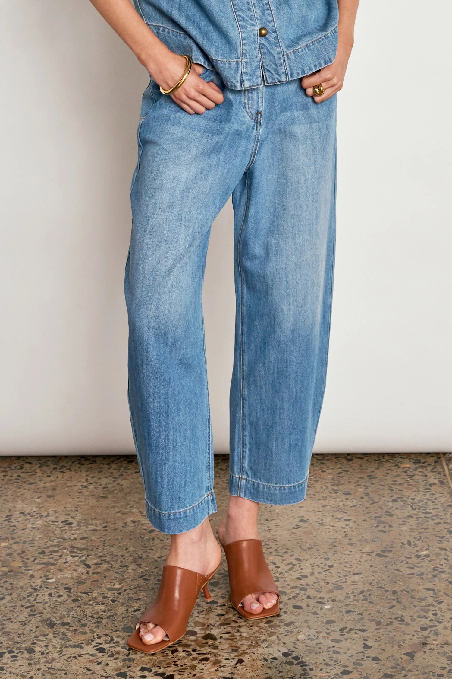Zoe Kratzmann Ascend Pant Mid-Wash Denim