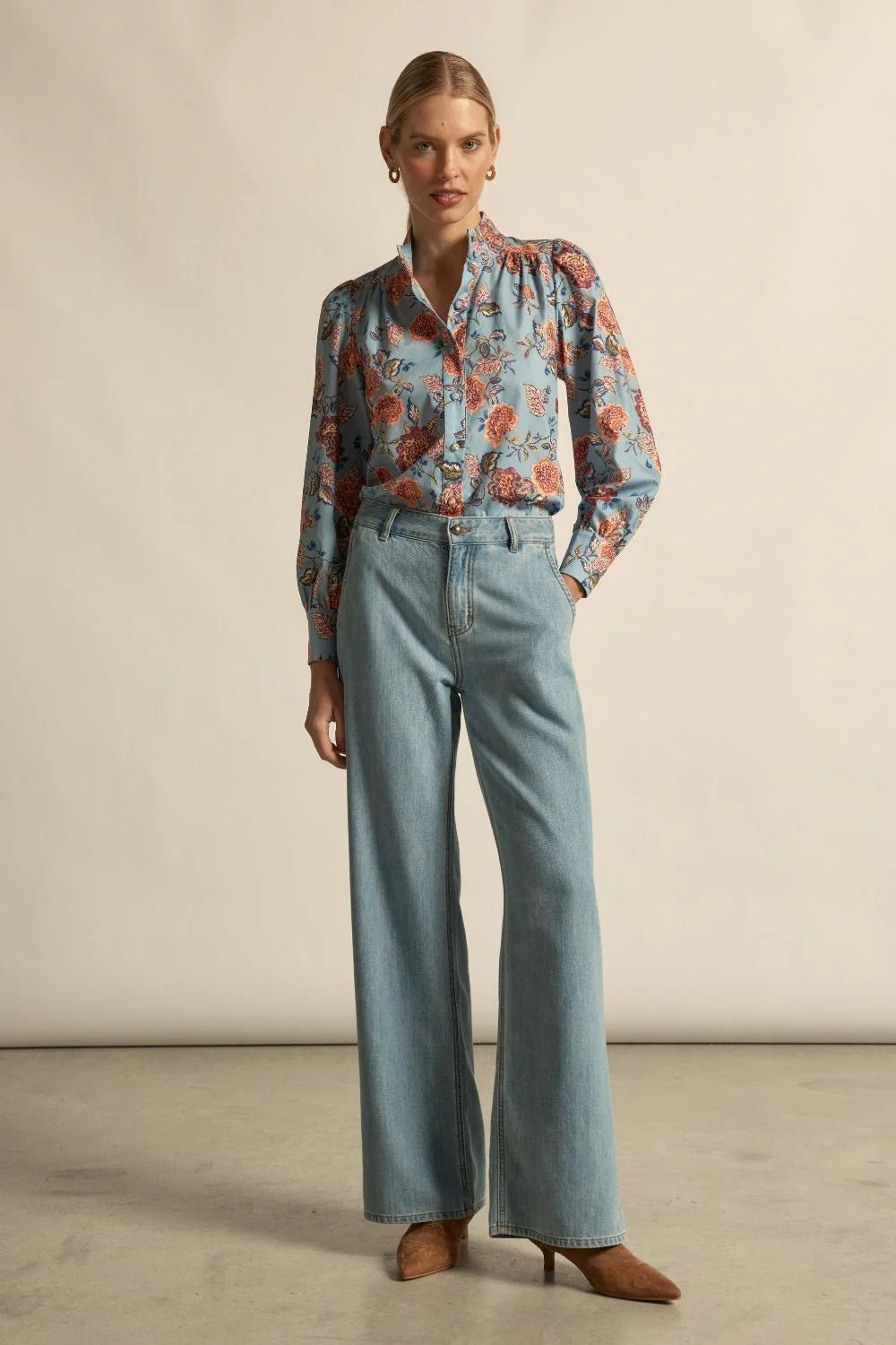 Zoe Kratzmann Fete Top Twilight Bloom