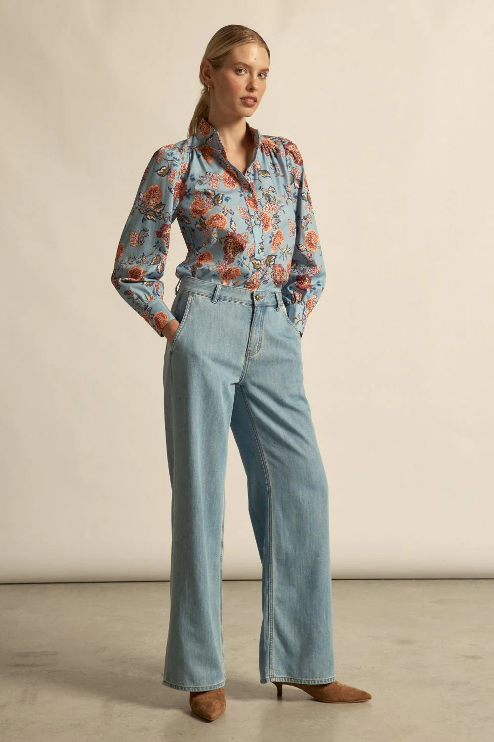 Zoe Kratzmann Fete Top Twilight Bloom