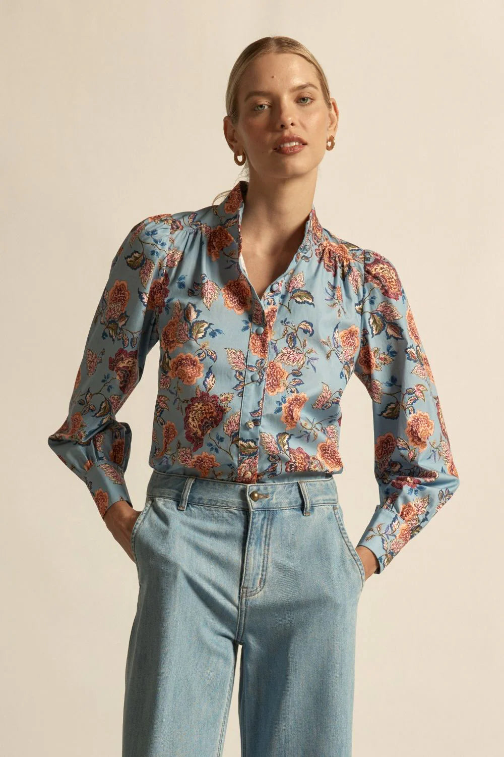 Zoe Kratzmann Fete Top Twilight Bloom