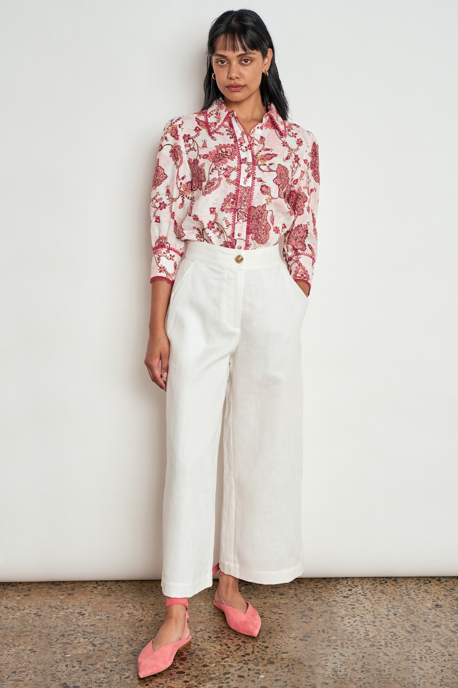 Zoe Kratzmann Serenade Top Rose Paisley
