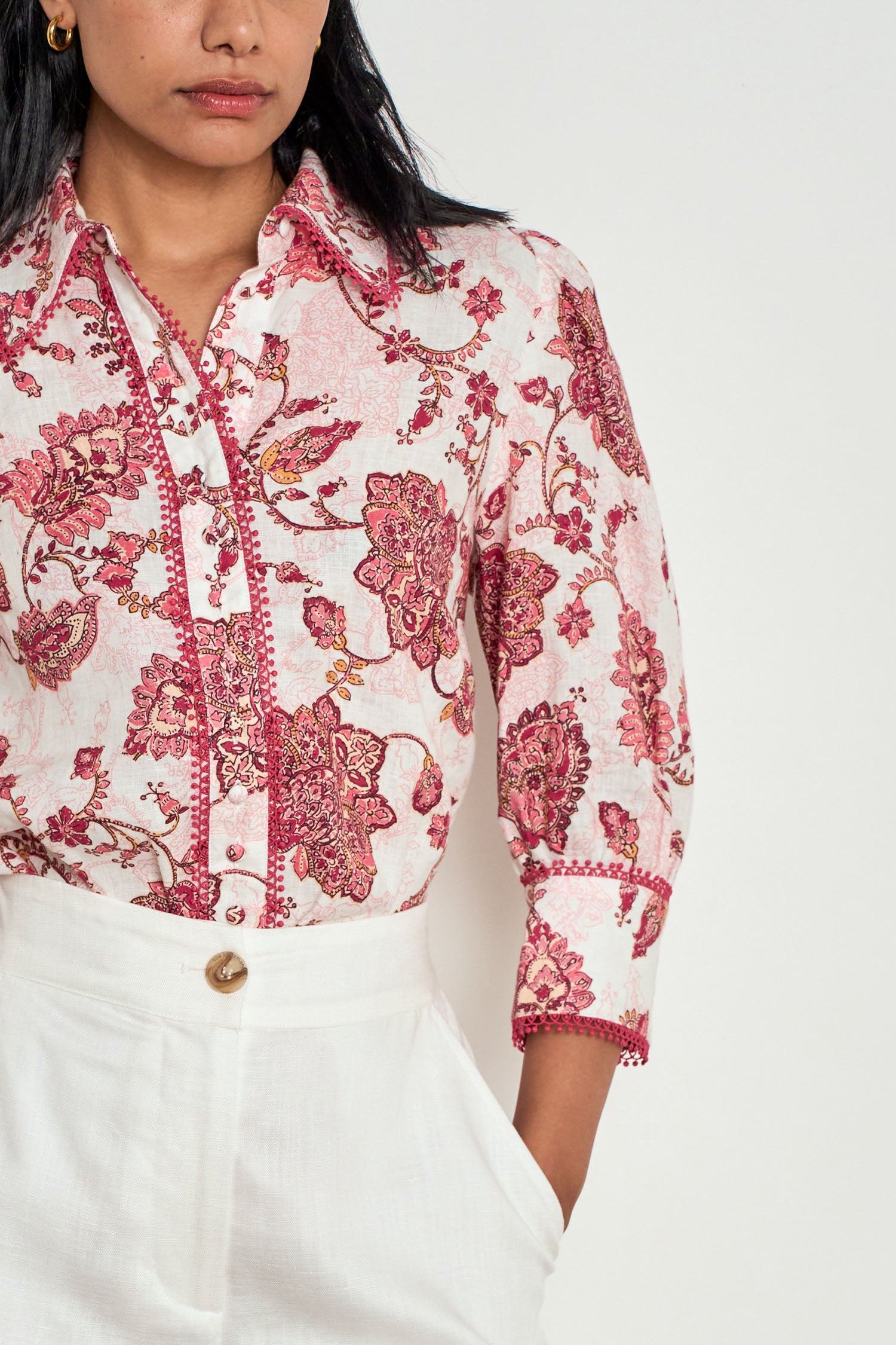 Zoe Kratzmann Serenade Top Rose Paisley
