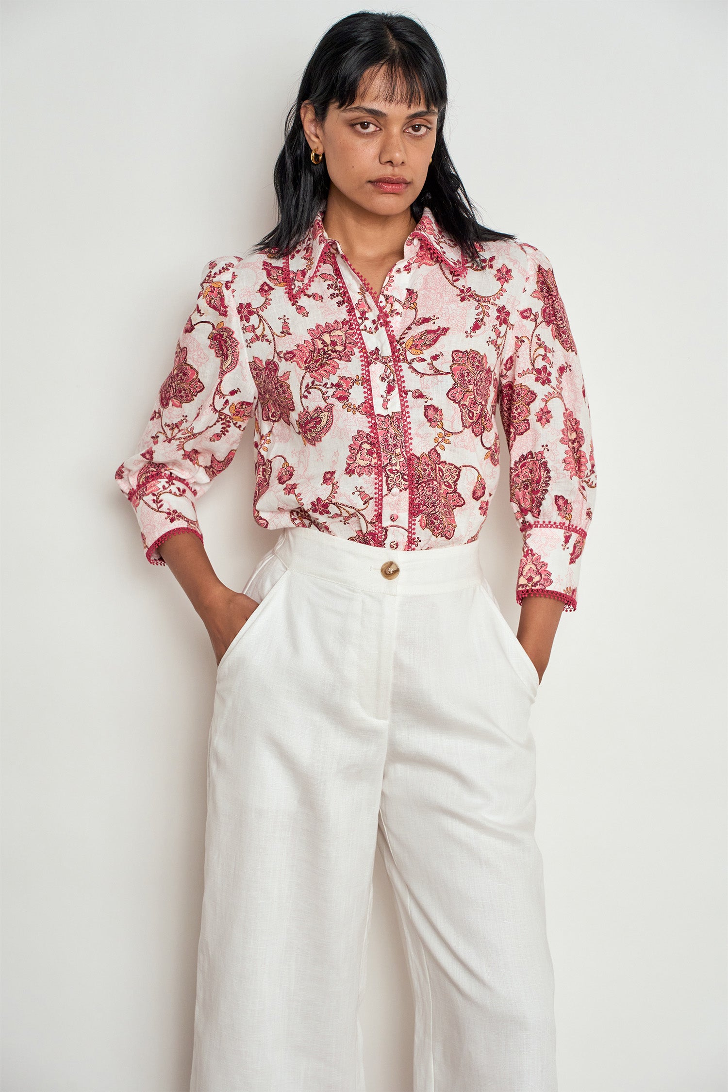 Zoe Kratzmann Serenade Top Rose Paisley