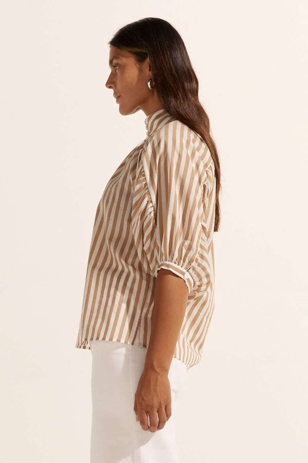 Zoe Kratzmann Adage Top Flax Stripe