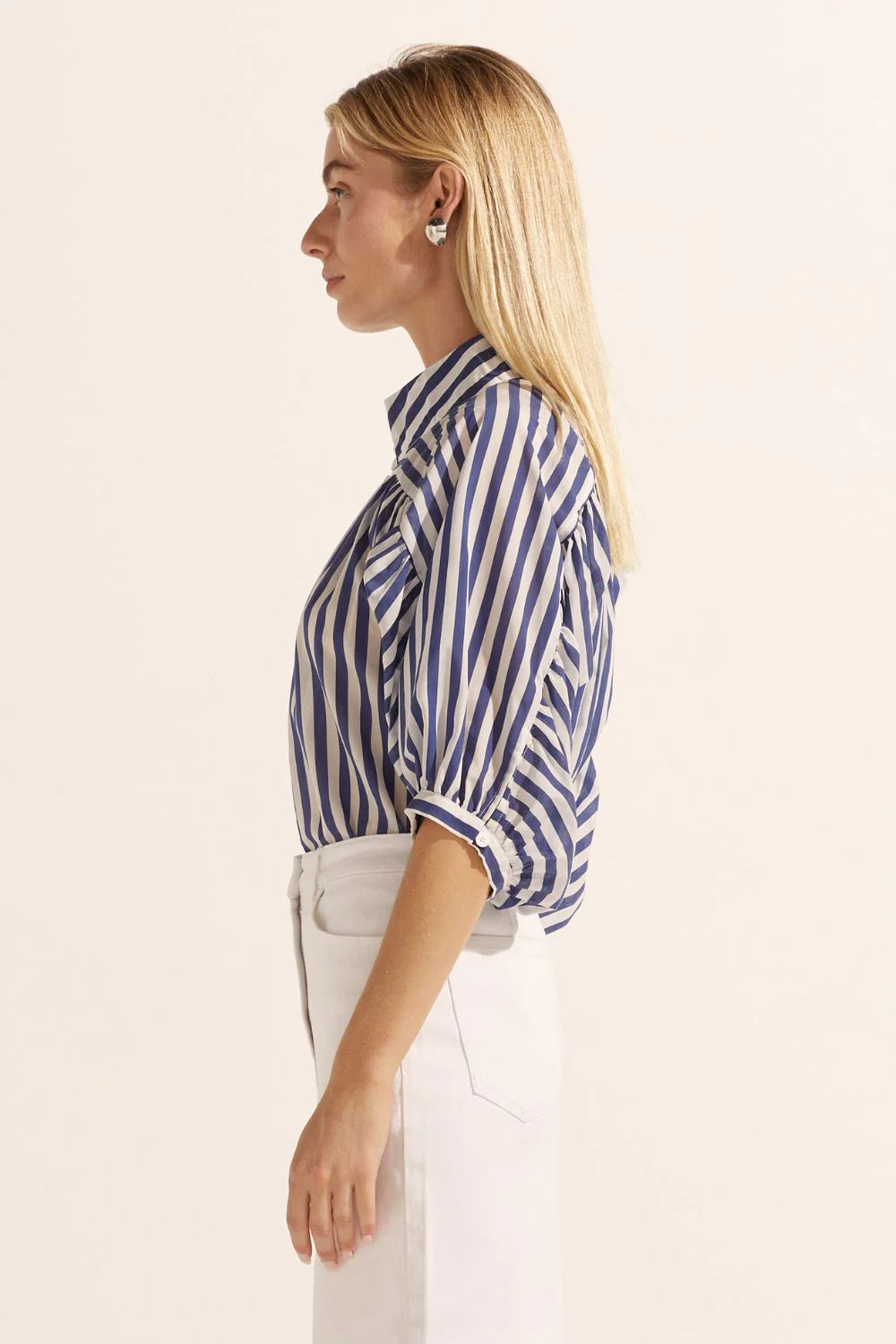 Zoe Kratzmann Adage Top Navy Stripe