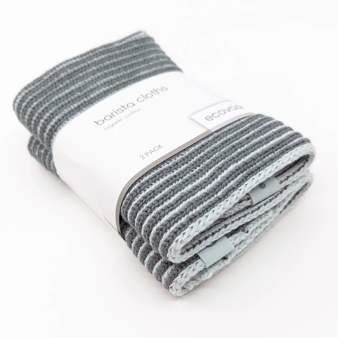 Ecovask Barista Cloths 2 pk - Graphite