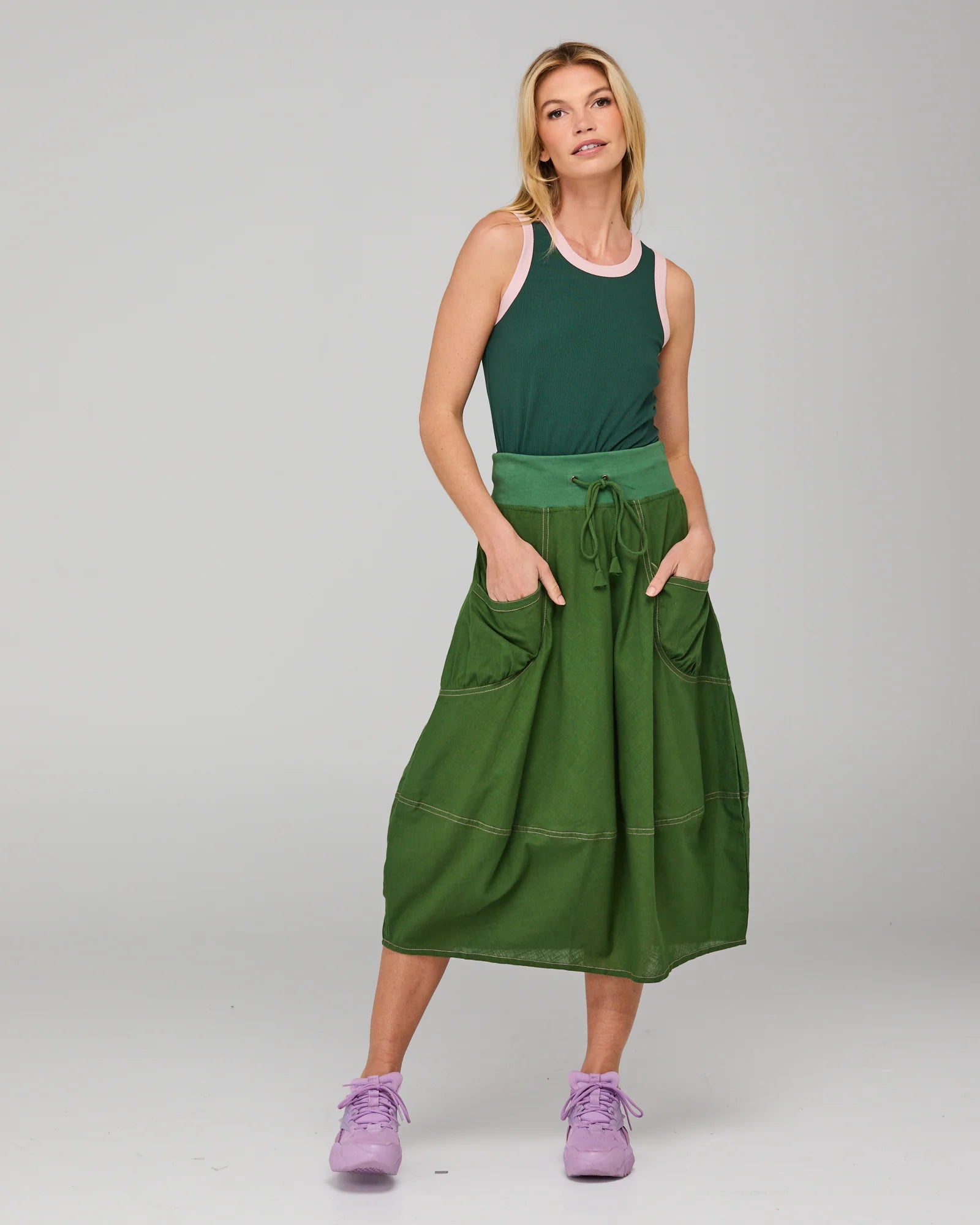 Boom Shankar Guru Skirt Midori