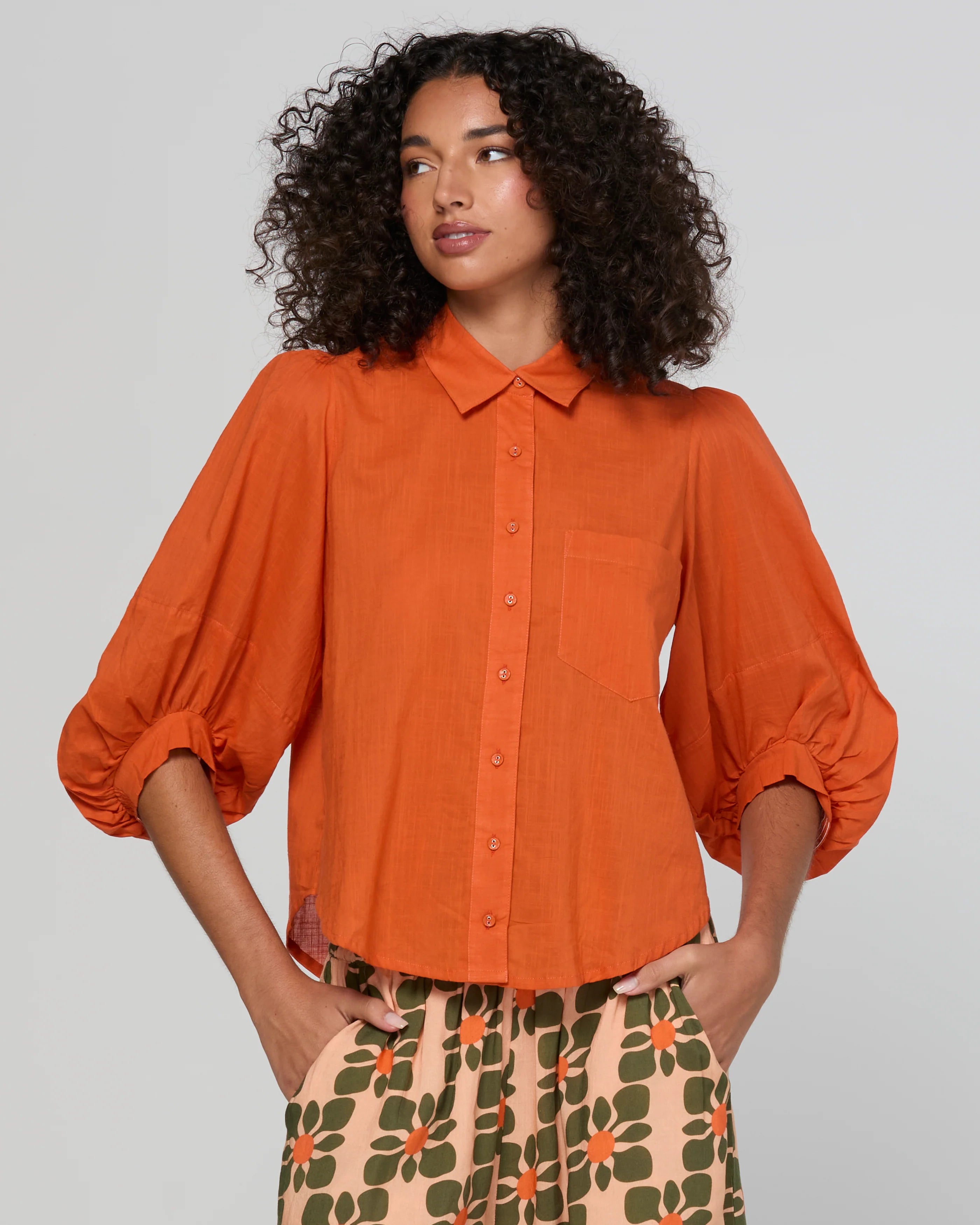 Boom Shankar Pari Shirt Rust