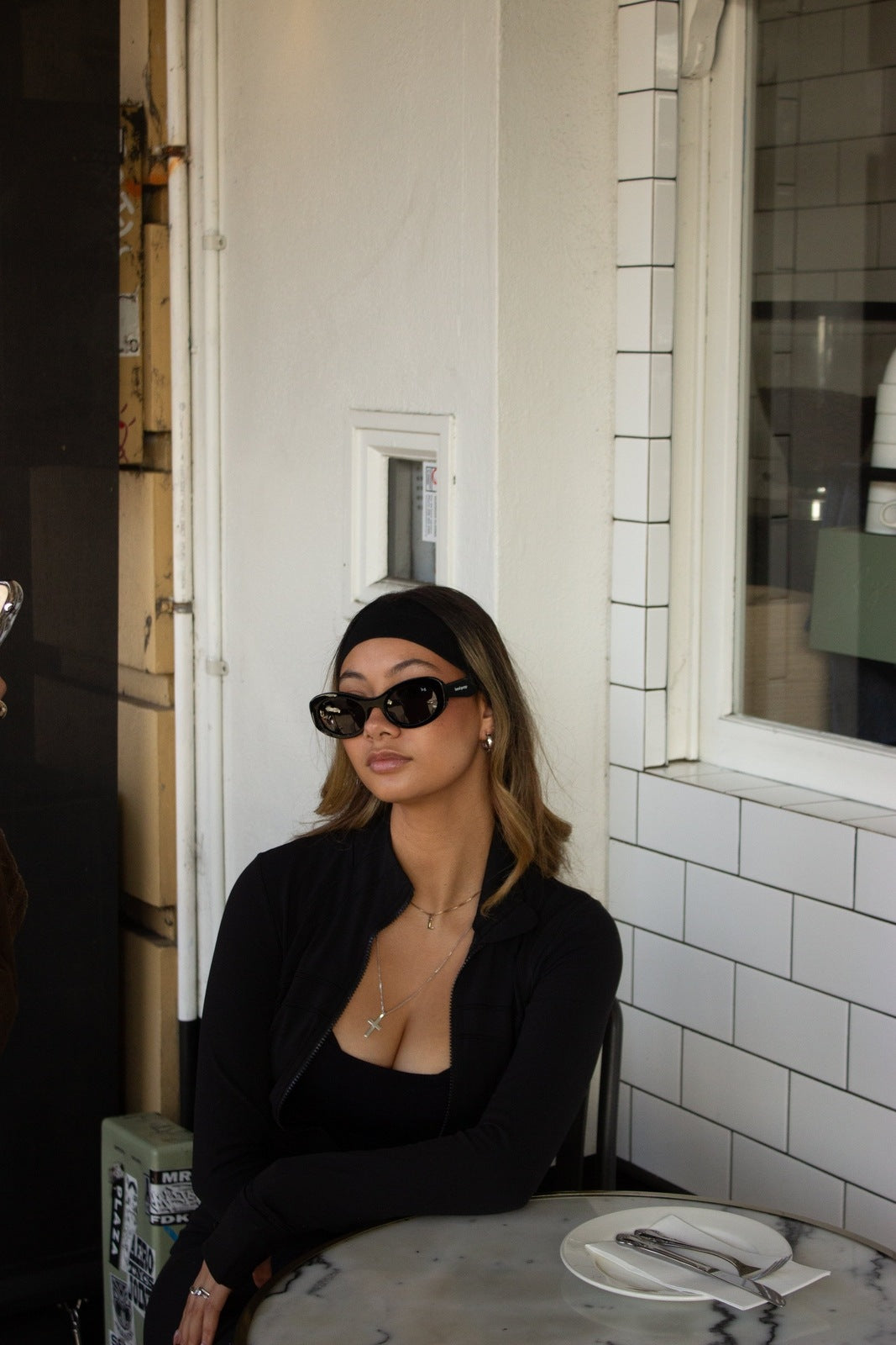 Bored George Sunglasses Kylie Black