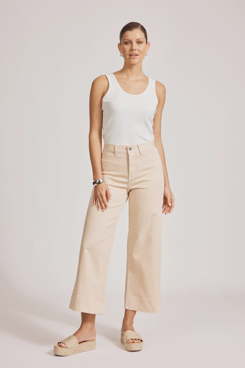 Eb & Ive Del Re Denim Clay
