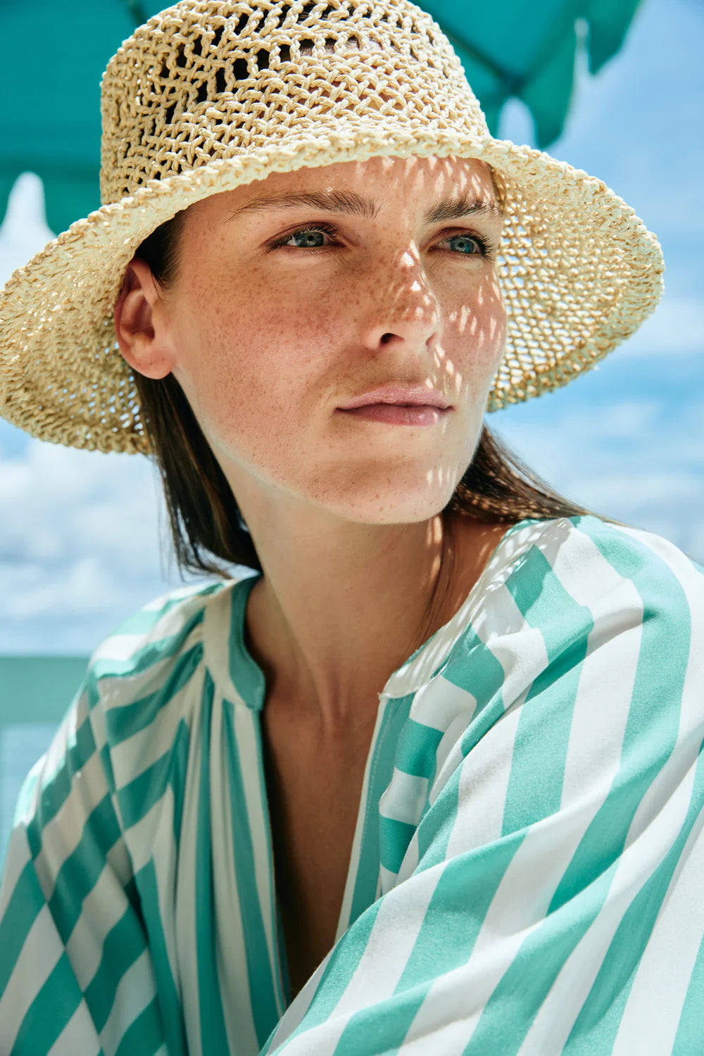 Eb & Ive Capri Hat Clay