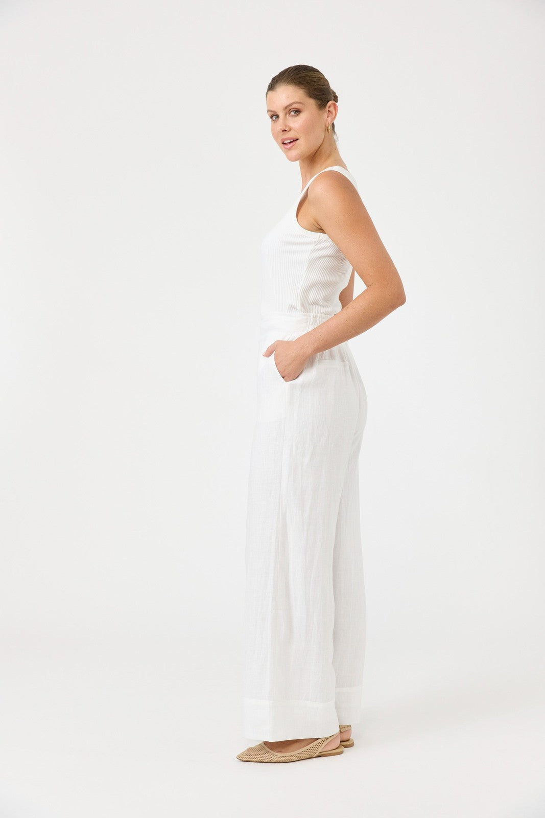 Eb & Ive Studio Pant Salt
