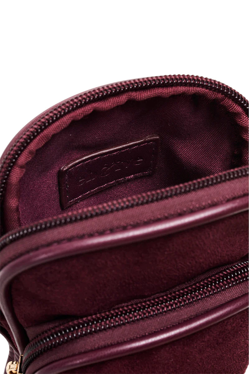 Eb & Ive Sable Phone Bag Mahogany