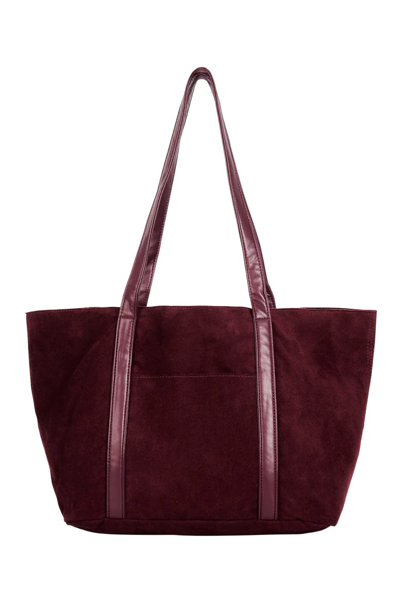 Eb & Ive Sable Tote Mahogany