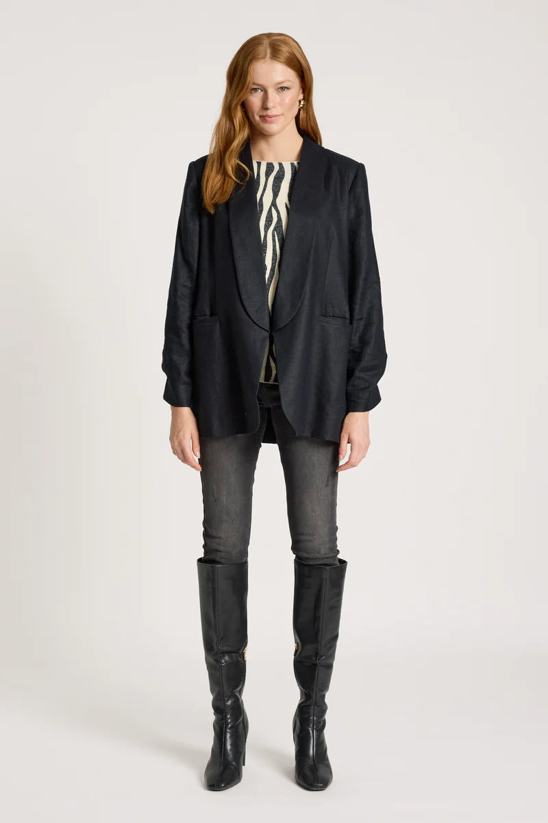Eb & Ive Bajau Blazer Black