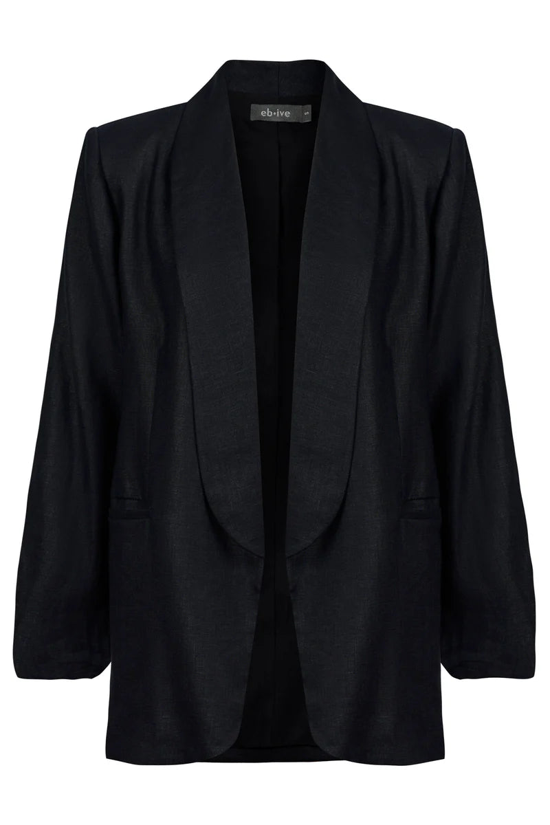 Eb & Ive Bajau Blazer Black