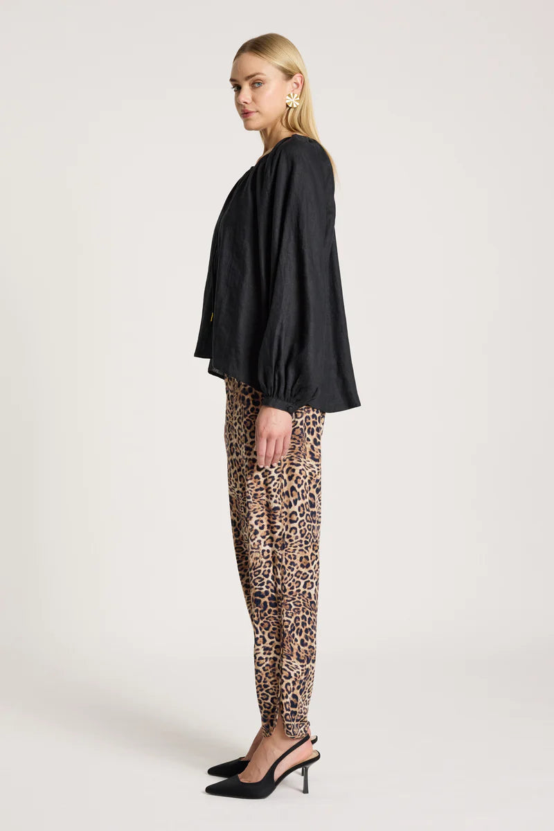 Eb & Ive Bajau Blouse Black