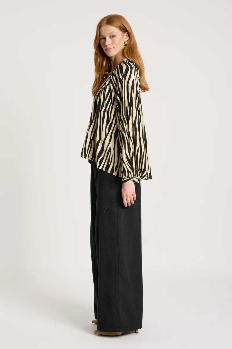 Eb & Ive Bajau Blouse Savanna