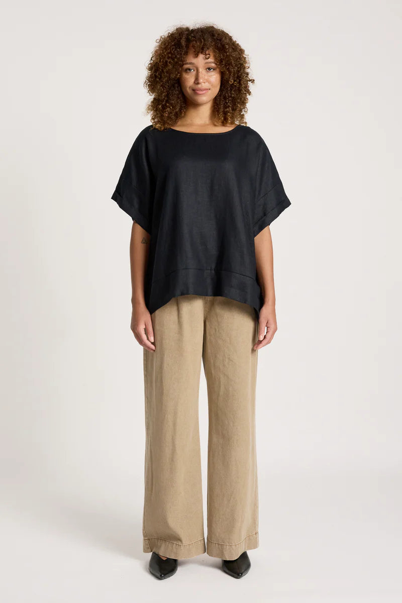 Eb & Ive Bajau Top One Size Black