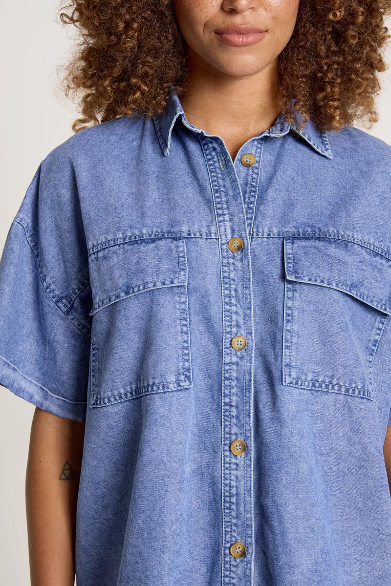 Eb & Ive Bodhi Denim Shirt Denim