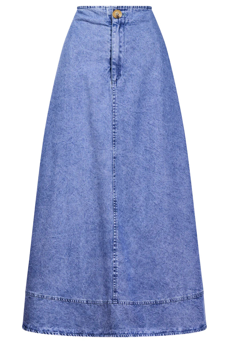Eb & Ive Bodhi Denim Skirt Denim