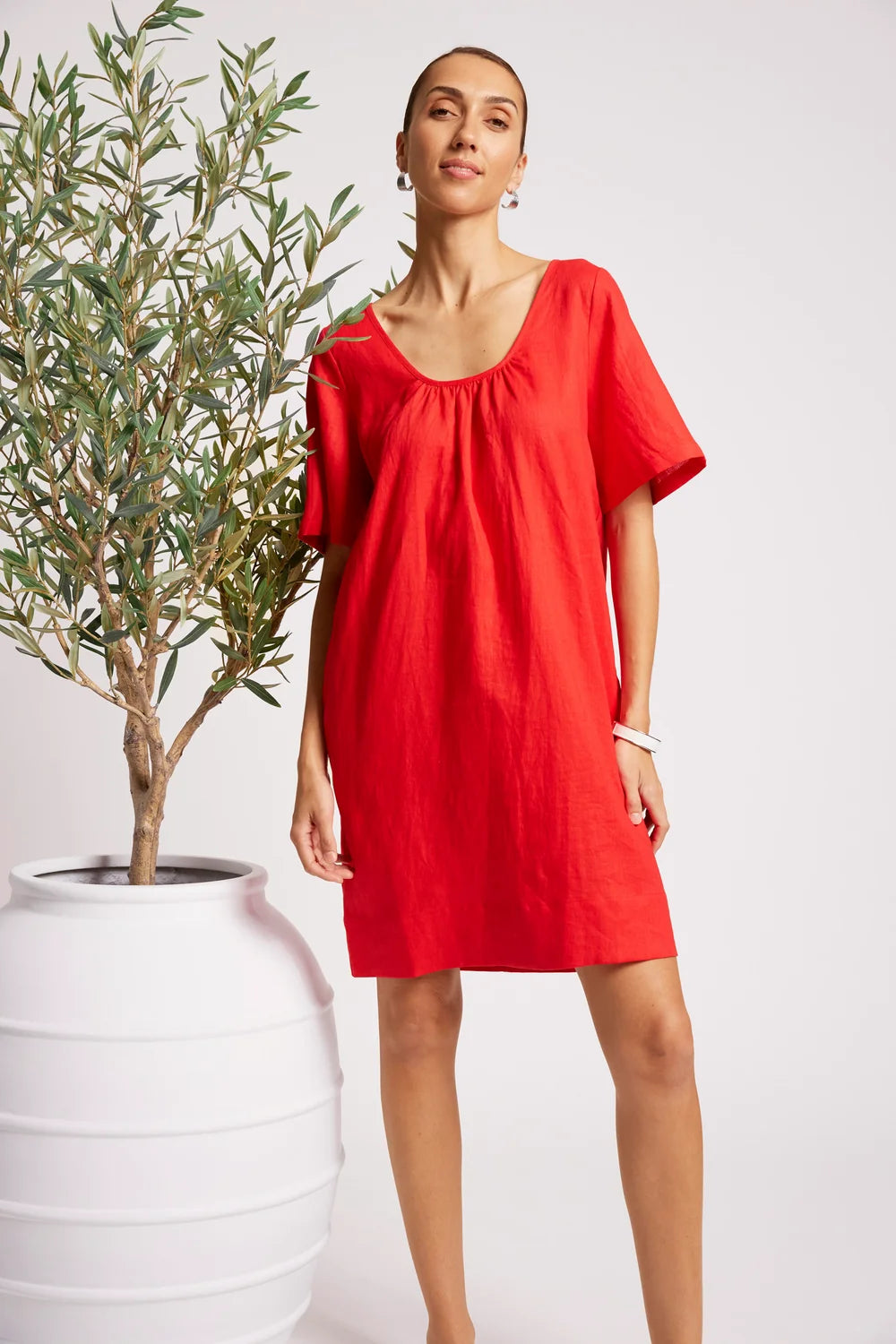 Eb & Ive Cove Dress Aperol