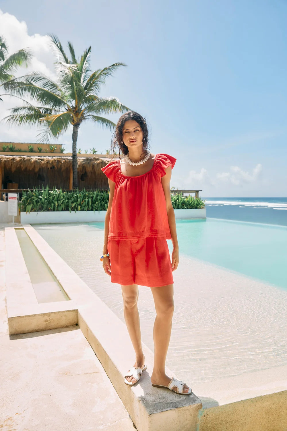 Eb & Ive Cove Short Aperol