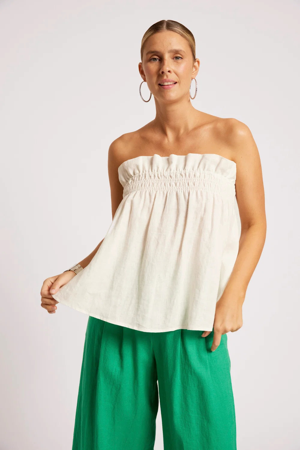 Eb & Ive Cove Tank White